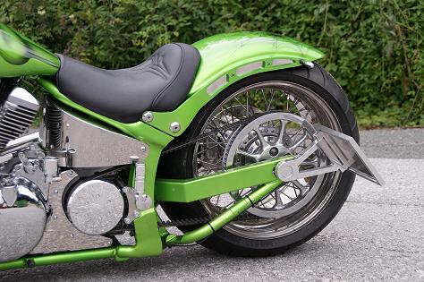 Yamaha XV 1600 Wild Star Green Spider